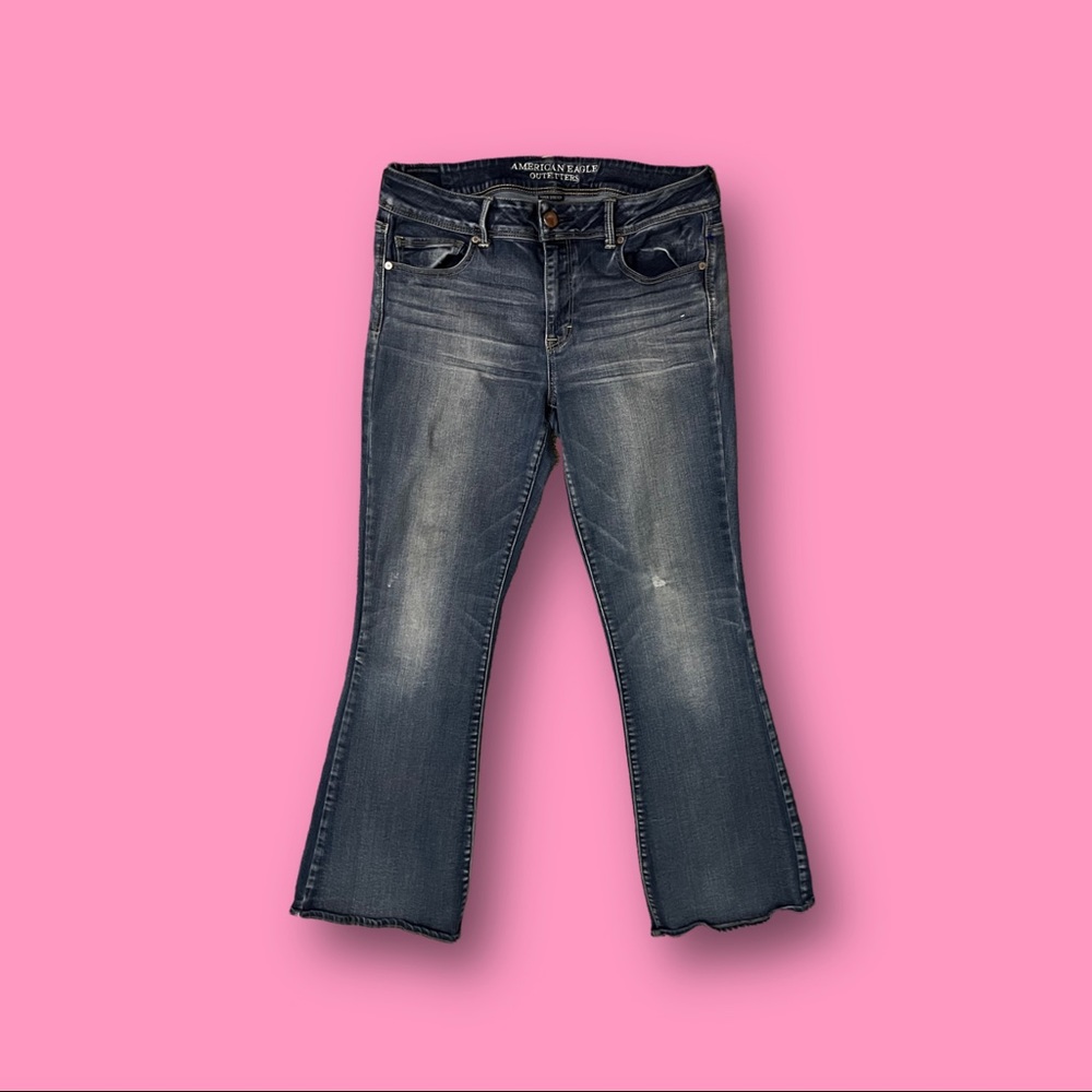 Y2K flare american eagle jeans 👖